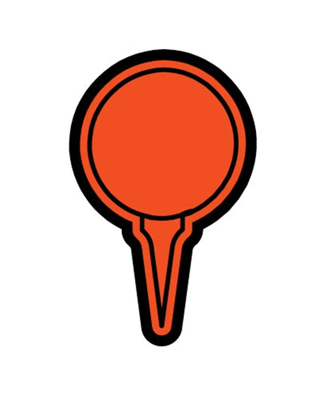 Athletics-Golf Ball on Tee