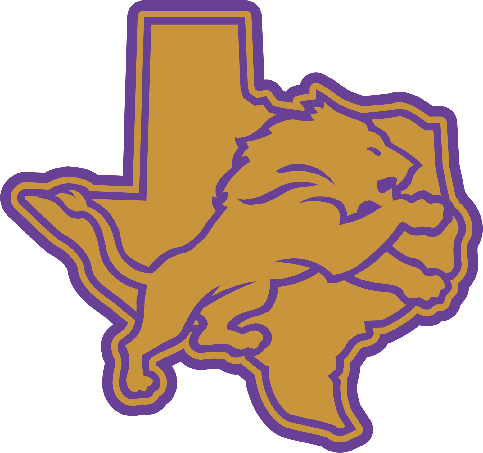 Mascot-Granger Lion