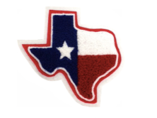 State-Texas in Flag Colors